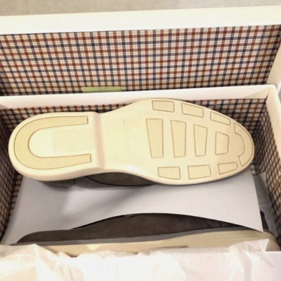 Ben Sherman Mens Oxford Dress Shoes 8M Gray Faux Leather Lace Up NIB main image 7